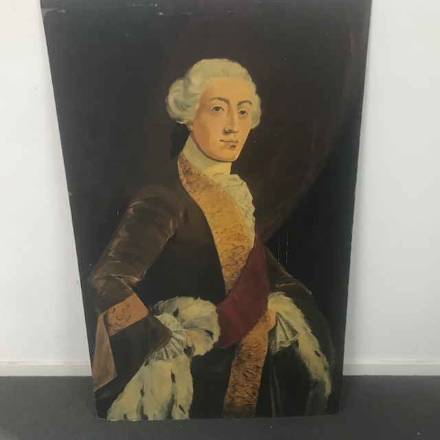 ARTWORK, Portrait Male (Large) - White Hair & Sash 76 x 123cm